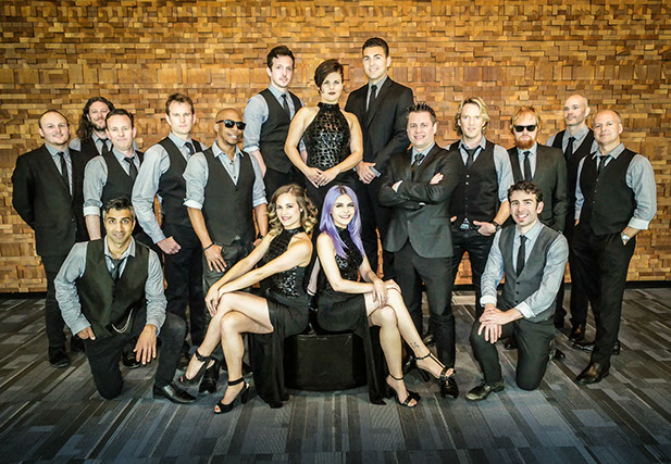 Famous Players Band Vancouver Convention Center Group Pic